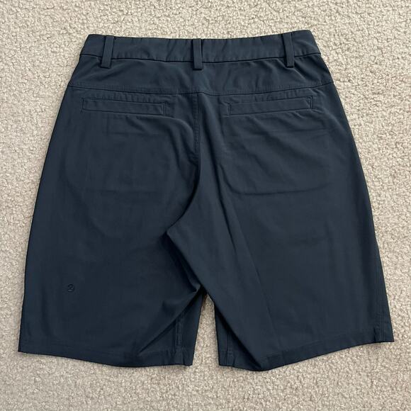 Lululemon Mens Commission Chino Shorts 10" Dark Gray Size 30 - Picture 3 of 7
